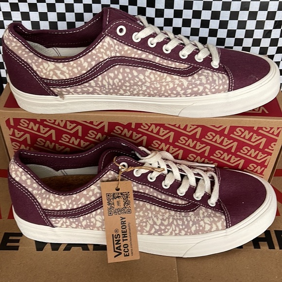 Vans Style 36 DECON Eco Theory Animal Mauve/wme Men’s sneakers - Picture 2 of 16
